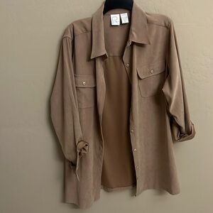 Mens shirt long sleeves size L